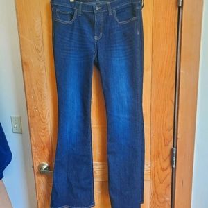 GAP Mid Rise Trouser Flare Jeans